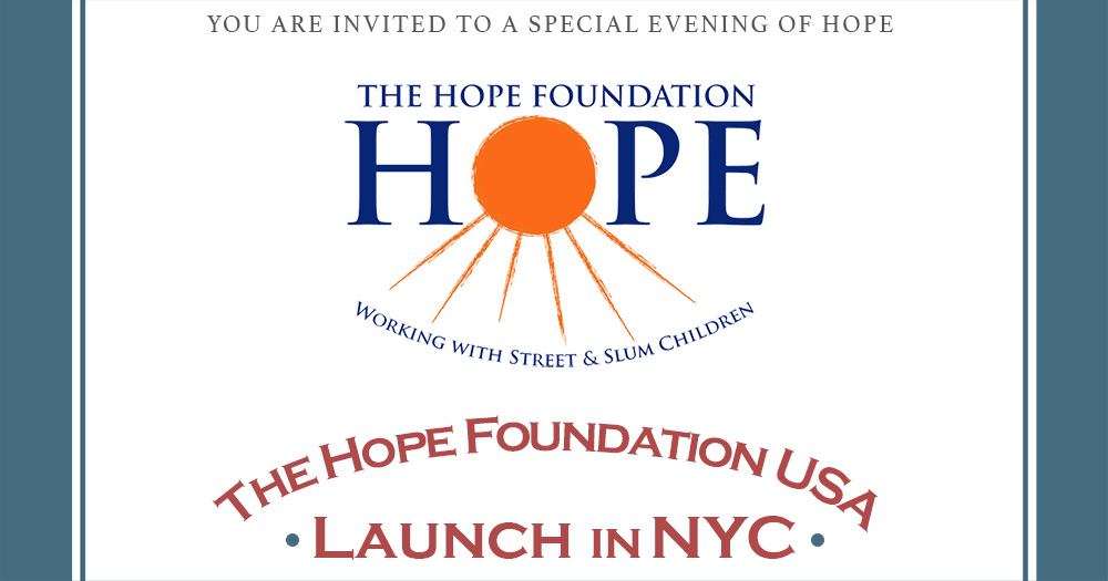 HOPE USA Launch Night in NYC